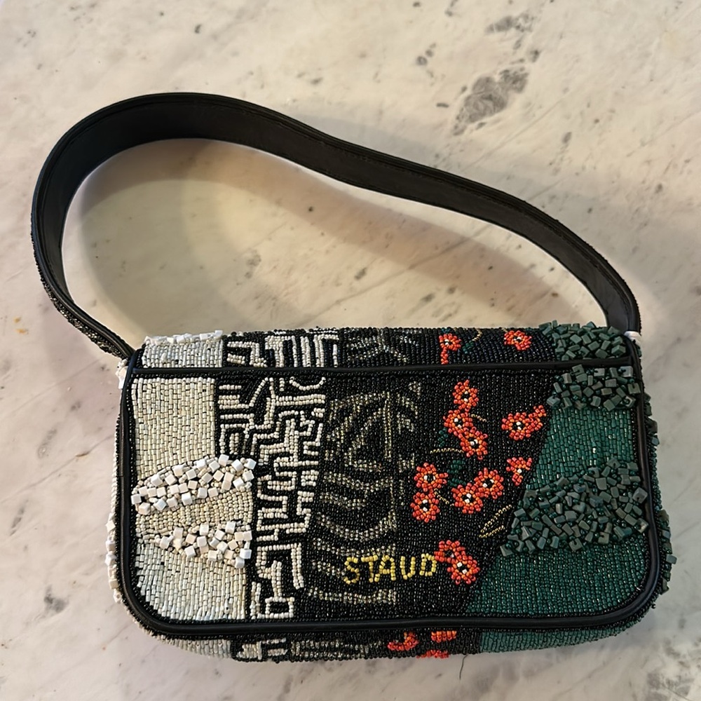 Staud Tommy Beaded Bag - Picture 2 of 6